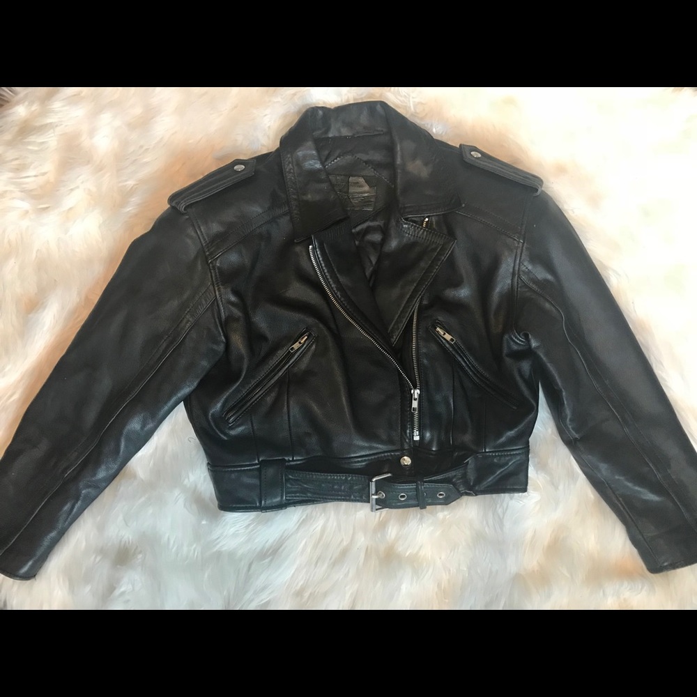 Vintage Limited Express Genuine Leather Jacket